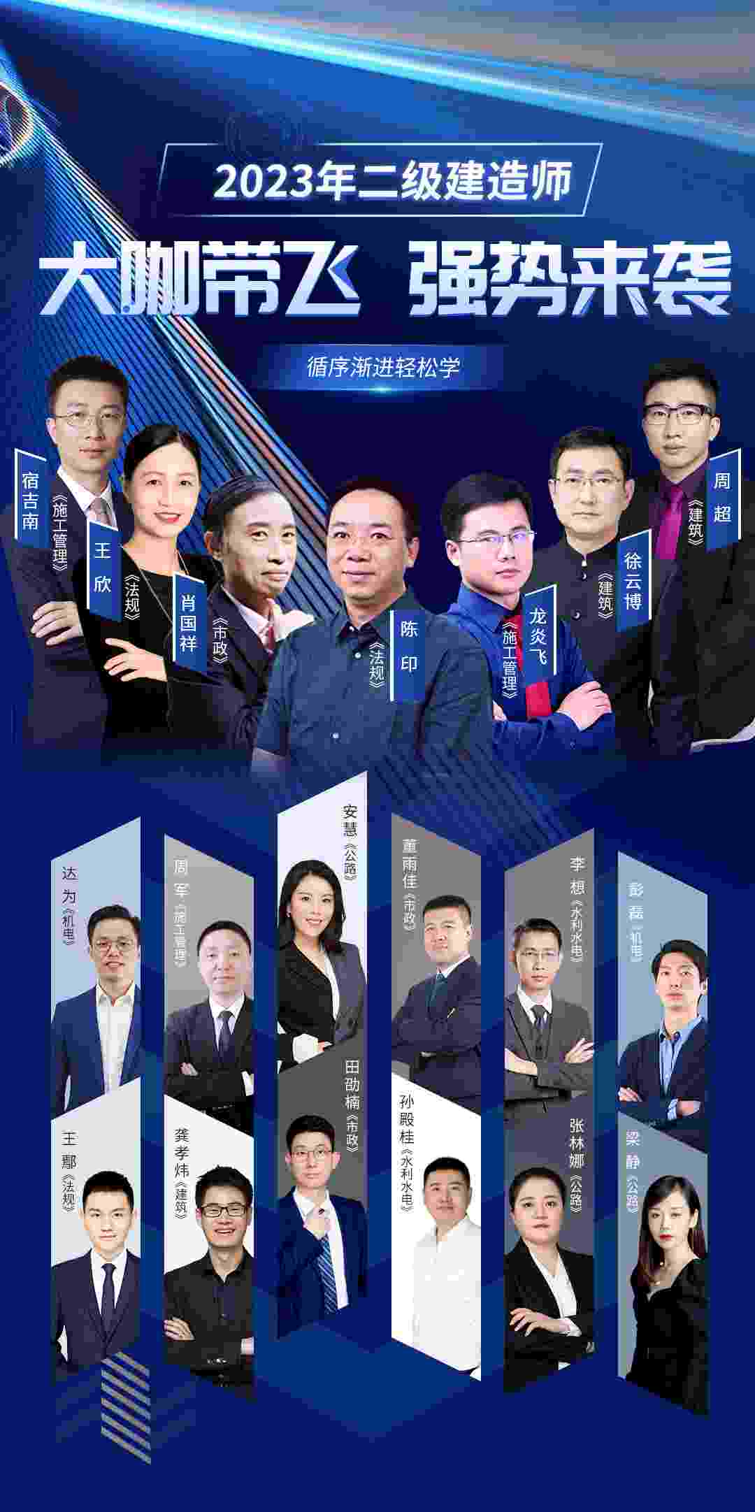 二级建造师师资