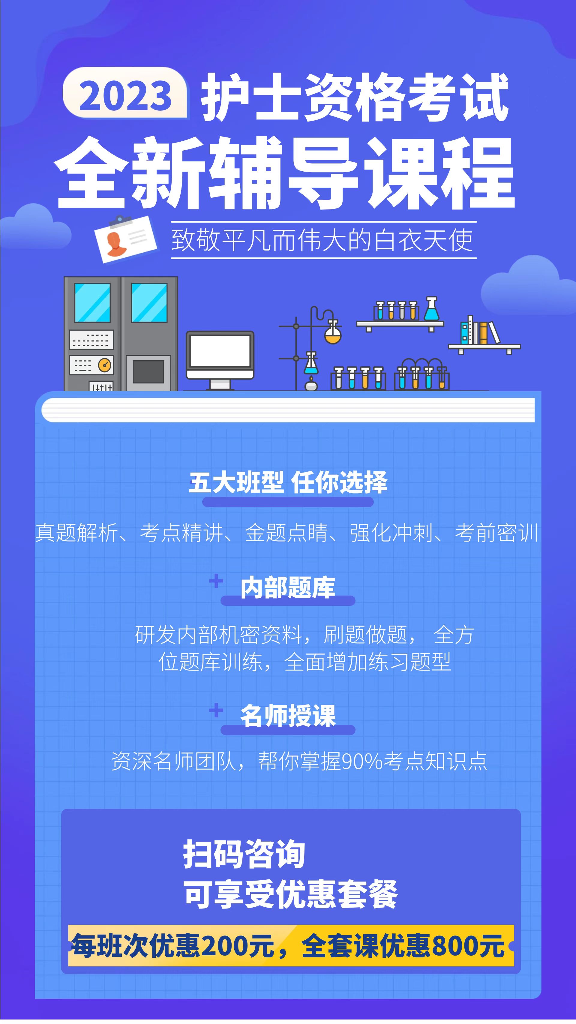 2023护士资格考试辅导课程